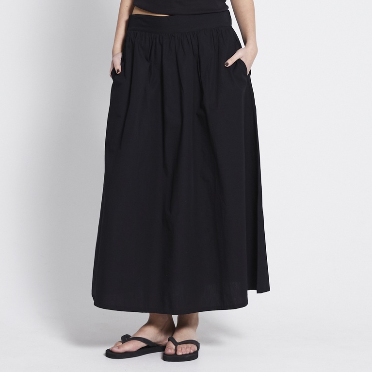 Poplin skirt "Karin" Black